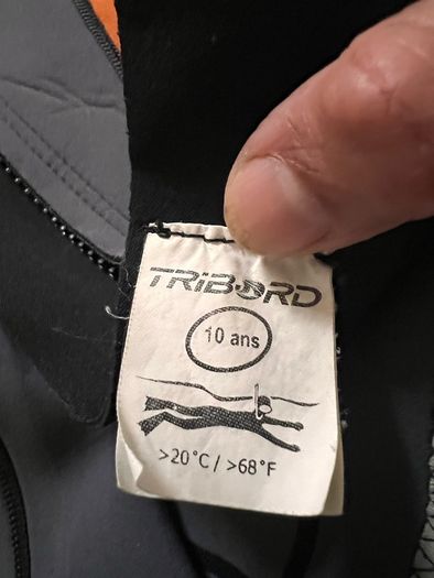 Tribord 2mm shorty wetsuit - 10Y
