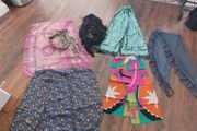 Lot of 8 scarves