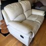 Two-Seater Cream Sofa Image 4