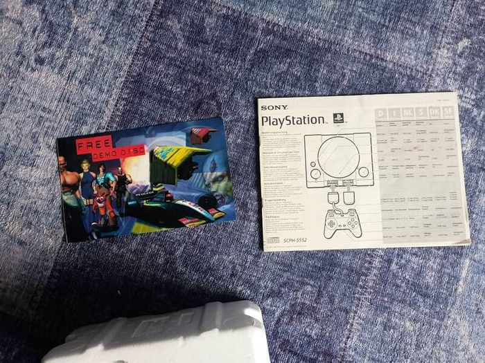 Playstation console boxed