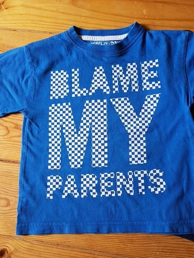 Age 3-4 Two Blue Teeshirts
