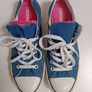 Converse Double Tongue Navy & Pink Image 2