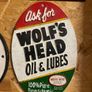 Antique Wolfs head Sign Image 2