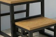 2 Step Stool Stackable for Adults Kids, Waterproof HDPE Kitchen Stools with Non-Slip Top, Heavy Duty Footstool Supports up to 230 kg, All-Weather Step Ladder for Bedroom, Bathroom, Hot Tub, Toilet