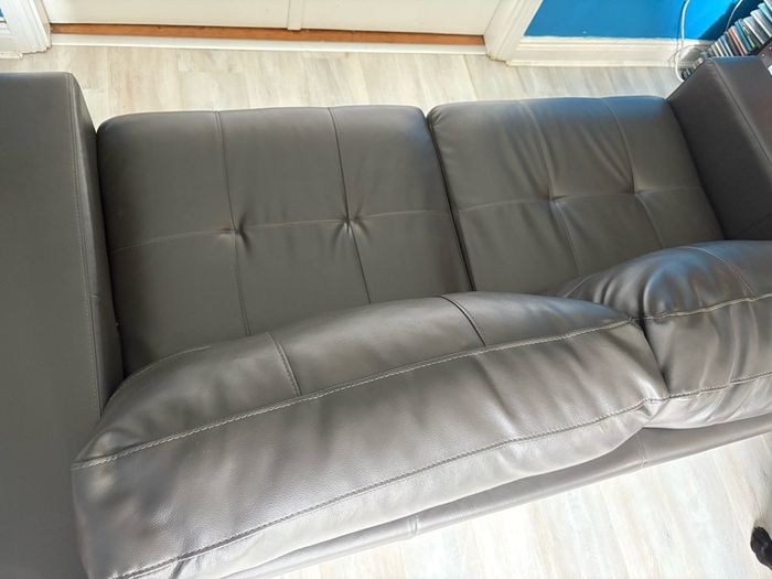 Stylish Leather Couch