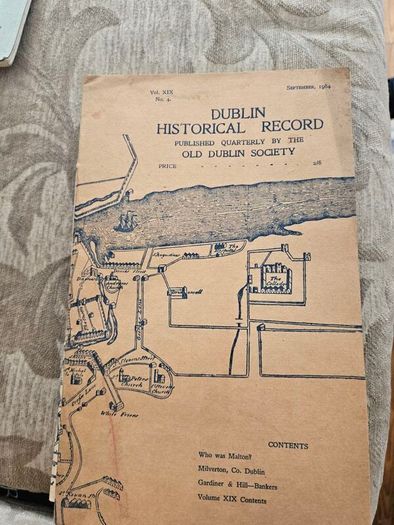 Dublin Historical Records X 4. By The Old Dublin Society. First Edition Paperback In Good Condition.  See Photos For Same.