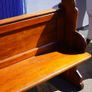 Victorian Church Pew / Chapel Bench Image 5