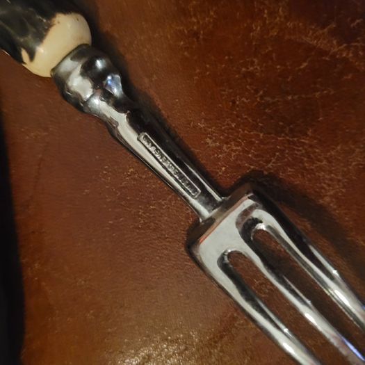 Mid-century Sheffield England, Antler forks