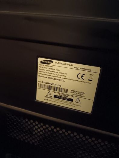 Samsung plasma tv