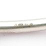 Vintage Sterling Silver Hearts Bangle Image 7
