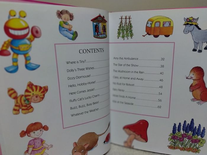 Illustrated Stories For Girls Hardback Story Book