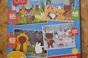 Corner Piece Whats The Weather 4 in 1 Jigsaw Puzzle Boxset