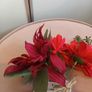 home decor faux flowers in vase Image 3