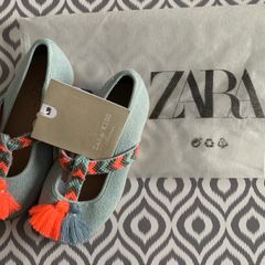 Zara Baby Ballet Pumps UK4.5 junior