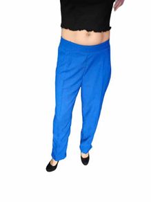 Blue casual bottom trousers S-L