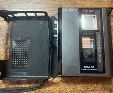 Vintage Sony player TCM-57 faulty