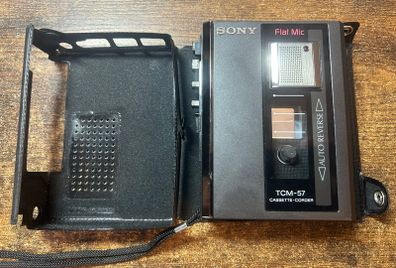 Vintage Sony player TCM-57 faulty