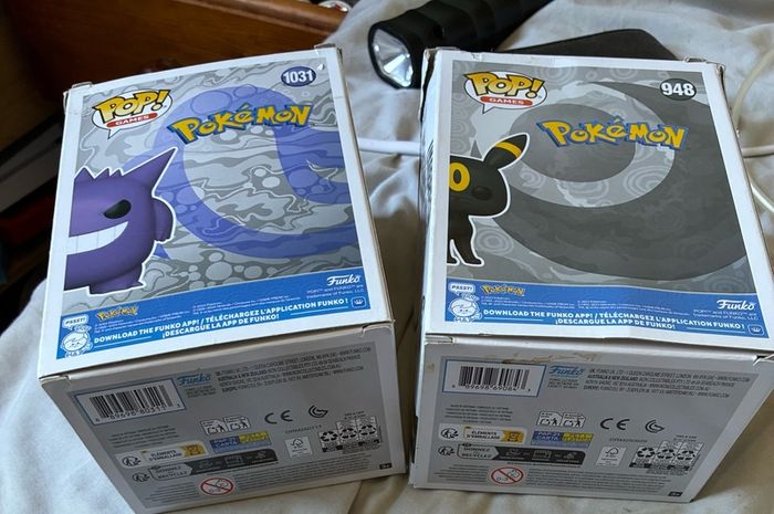 Pokemon Funko Pops Gengar & Umbreon