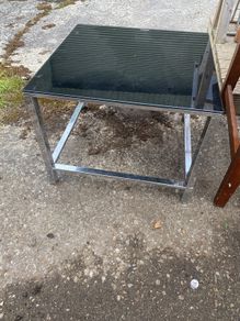 glass coffee table