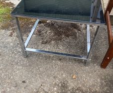 glass coffee table