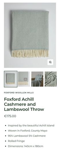 Foxford Throw