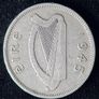 Ireland 6d Six Pence 1945 coin Image 2