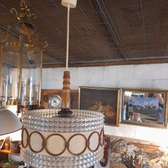 Vintage Mid Century Pendant Light
