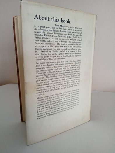 The Minstrel Boy: A Portrait of Tom Moore by L. A. G. Strong (RB510)