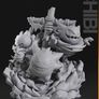 Gastly, Haunter and Gengar resin 3d print Image 2