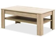 Coffee Table Chipboard 110x65x48cm Oak - Free Delivery Nationwide