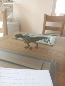 Papo Figurine of an Allosaurus Dinosaur