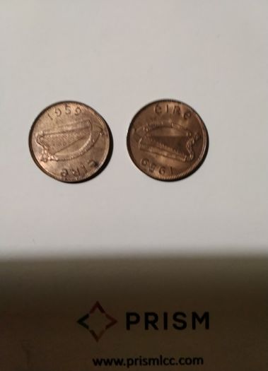 Two  Eire Farthings