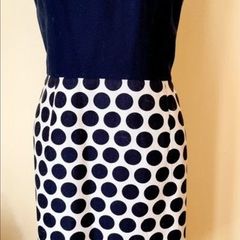 Precis Spot Shift Dress S 18