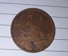 1965 Irish Pre Decimal Penny Coin