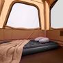 Camping Tent, 4 Person Inflatable Cabin Tent with Rechargeable Pump, TPU Air Tube & 5 Large Mesh Windows, Portable Easy Setup Waterproof with Carry Bag for Family Outdoor Camping & Hiking, Beige Image 7