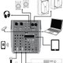 Proel PLAYMIX6 Compact Mixer with Built-in Effects, Bluetooth  USB Image 2