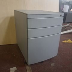 Metal Office Drawer Unit | 3 Drawer | Under - Side Desk Storage