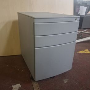 Metal Office Drawer Unit | 3 Drawer | Under - Side Desk Storage