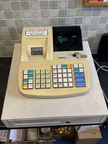 Olympia CM812 Cash Register