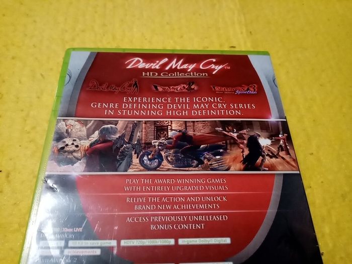 Devil may cry 1 2 3 HD collection Xbox 360 games Original