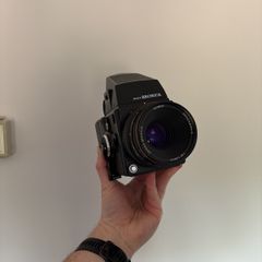 Bronica SQ-A w/ 80mm f2.8, accessories