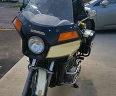 Vintage motor bike