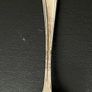 Vintage 1938 Sterling Silver Art Deco Coffee Spoon Viners Image 5