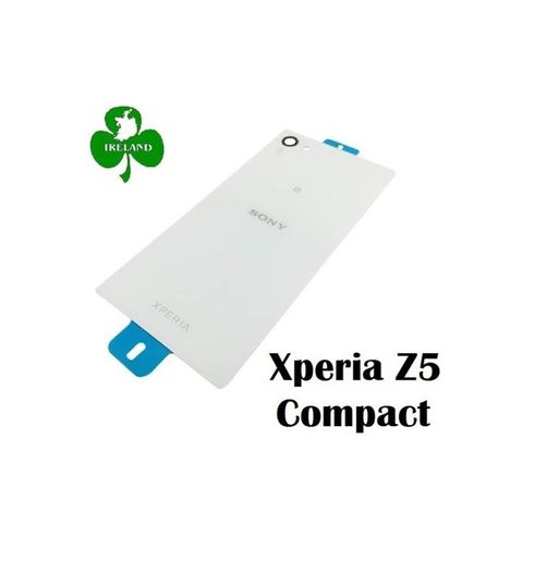 For Sony Xperia Z5 Compact Mini Back Battery Cover Glass Housing Replacement Grey/Silver