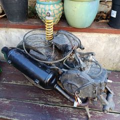 Suzuki Katana Ay50 Engine