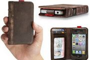 Leather Twelve South Book iPhone 4 / 4S Case Book Design Flip Wallet