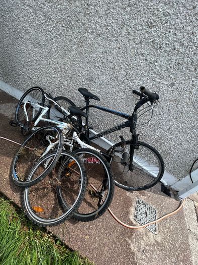 X3 bicycles for sale for parts or repair .