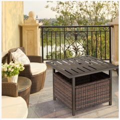 NEW Rattan Outdoor/Indoor Coffee table