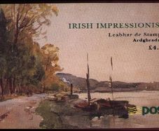 1993 Ireland Irish Impressionism Commemorative Stamp Booklet Mint Never Hinged (MNH). Images of contents shown