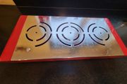Typhoon Triple food warmer - red and chrome